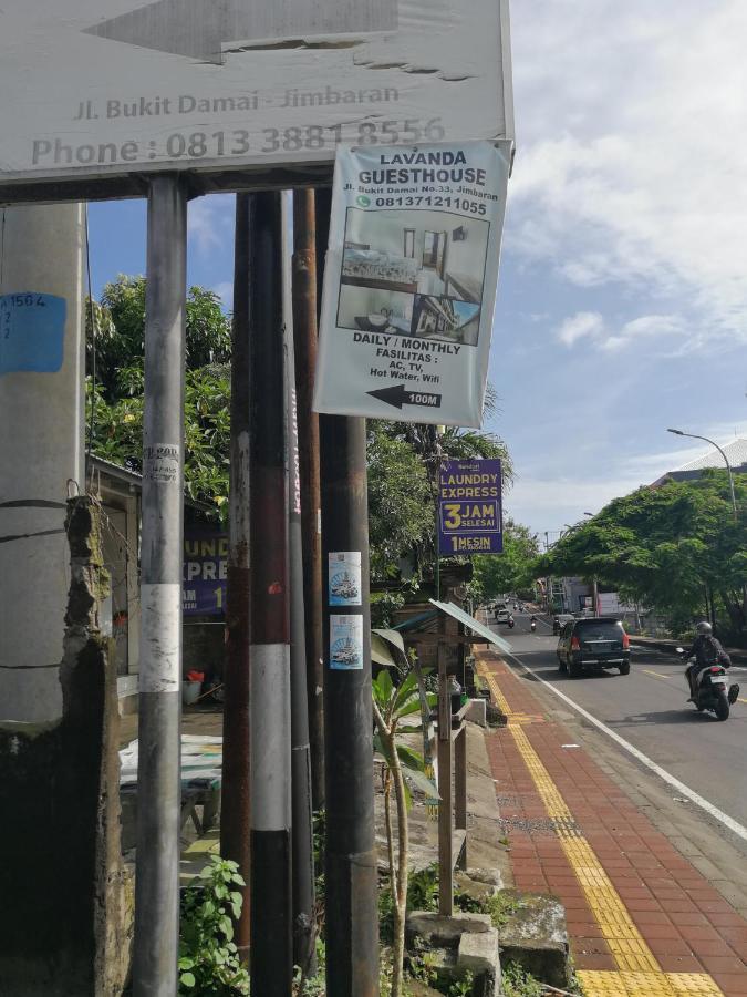 Lavanda Guesthouse/Homestay Jimbaran Exterior foto